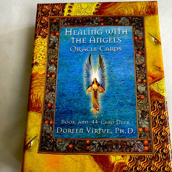 Healing with the Angels Doreen Virtue Oracle Cards - Picture 1 of 6